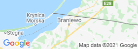 Braniewo map
